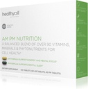 HealthyCell AM PM Nutrition for Day & Night - Směs 90 vitaminů, minerálů, probiotik a živin podporuje celkové zdraví, energie, Focus & Sleep - Přírodní Multivitamin pro muže a ženy - 30 Služeb