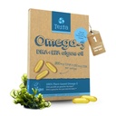 Testa Omega33 dodatek - Vegan na bázi Omega 3 DHA EPA Kapsle z Řasy - Omega 3 mastné kyseliny - Podporuje srdce, mozek a společné zdraví - Plastové negativní, RTG, a Kosher - Dva měsíce dodávky