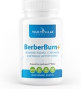 BerberBurn +: Dodatek Berberine, Magnesium & Chromium Kapsle pro denní Wellness & Energy, Zvýšení vitality a udržení rovnováhy, Základní výživové látky pro zdraví, 60 Počet