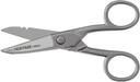 Klein Tools 100CS All- purpose Precision Nuts, Made in USA, 5.25- Inch Nickel- Pokovené snips, Blunt Tip, a Drátěné Stripping Noteches, Multi- Účel pro profesionální a domácí použití