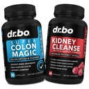 Colon Cleanser Detox & Ledviny Cleanse - 15 dní Colon Cleanse Pills Probiotic & Ledviny Detox Supplemente Cranberry - Bowel Hnutí doplňky pro střevní Žaludek Bloating Gut & Ledviny