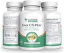 Logos Nutritionals- Jaterní CS Plus- 60 Výkonný jaterní detox Formule Veggie Caps- Zvýšení Glutathione a snížení oxidativního stresu.