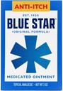 Blue Star Anti- Itch Medicated Ointment 2 oz (Packof 4) VJC # Re