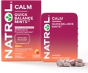 Natrol Quick Balance Klid Minty, Dietní dodatek, Malina Lemonade uměle ochucené, 30 Počet, 15 Den Dodávka