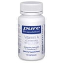 Čisté enkapsulace Vitamin A + karotenoidy (Lutein, Zeaxanthin, a Astaxanthin)