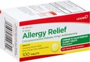 Leader 4 Hodin Alergie Relief, Chlorfeniramin Maleate 4 mg tablety, Fast- acting Relief for Suezing, Runny Nose, Itchy Eyes, Alergie, 100 Tablety