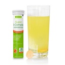 Igennus Super B-Complex Methylovaný tekutý B-Vitamin Effervescent dodatek, Rychlý akční energetický nápoj, Kofein & Sugar- zdarma, Orange Flavor, Vegan, 20 Tablety