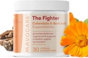 Suppozitory kyseliny borité MavoCare pro ženy - 600mg s Calendula & Vitamin E - BV & Podpora kvasinkové infekce, pH Balance, Odolnost proti zápachu, Rozpouštění, Moisturizace, Vegan Formule
