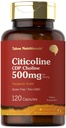 Tahoe Nutritionals Citicoline 500mg PHARMAD 124; 120 Kapsle PHARMAD 124; CDP Cholin doplňky PHARMAL 124; Terapeutické Stupeň Gluten Free, Non- GMO