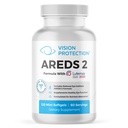AREDS 2 Doplněk pro oční vitamíny a minerální látky pro oční zdraví, Lutemax 2020 s přírodní oční institut AREDS 2 Studijní ingredience Lutein, Vitamin C, & Zeaxanthin, 120 Mini Softgels