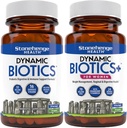 Stonehenge Zdraví Dynamická Biotika + Dynamická Biotika + pro ženy Probiotika Bundle Doplňky na podporu trávicího a ženského zdraví