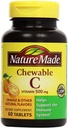 Nature Made - Vitamin C 500 mg, 120 Žvýkací tablety (Twin Pack 2 x 60)