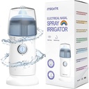 Nazální zavlažovač s Gental Spray - Ultra Fine Mist - Zavlažování pro Sinus Relief - Čistič nosu Aspirator System - Vodotěsný