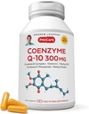 ANDREW LESSMAN Coenzym Q- 10 300 mg 120 Kapsle - Základní pro výrobu energie a optimální funkce klíčových orgánů, antioxidant Support, Defleted by Aging, Plus B- Complex. Snadno spolknout tobolky