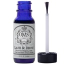 OMS Natural Eylash Growth Serum - Premium Eylash Enhancing Formule s Castor Oil & Batana Oil Organic - Silnější, delší řasy a obočí v 5 týdnech, 8-12 Měsíční dodávky - Made in USA (15ml)