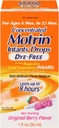 Motrin Koncentrované dětské dropy Dye- Free Original Berry Flavor - 1 oz, balení po 4