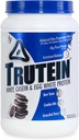 Body Nutrition Trutein High Protein Powder: 45% Syrovátka, 45% Kasein, 10% Vejce White Protein Shake Mix, Nízký sodík, Nízké sacharidové bílkoviny dodatek Prášek pro muže a ženy, Cookies & Cream, 2lb