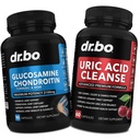 DR. BO Glucosamine Chondroitin Turmeric MSM - Supplement pro čištění kyseliny močové