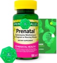 Prenatal Multivitamin / Multimineral 100 Tablet s Bundle Exclusive Vitamíny & Minerály - A až Z -Better Ligth & Spring Guide + Weekly Pill Organizer (3 položky)