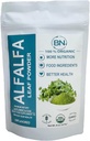 Alfalfa Leaf Powder - Zelený Superfood dodatek pro nápoje, čaj, třes, vegan, gluten zdarma, Non GMO, Kosher