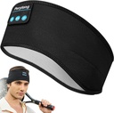 Perytong Sleep Sluchátka Bezdrátová, Bluetooth Sports Headband Sluchátka s Ultra- Thin HD Stereo reproduktory, Unisex, ideální pro spánek, cvičení, jogging, jóga, insomnie, Air Travel, Meditace