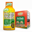 Vitamin Energy Imunní + Extra síla Energy Shot Mango 24 Pack, 260mg přírodní kofein, B-Vitamíny, Citicolin, Zelený čaj, Imunita & Focus Support, Nulový cukr, gluten- Free 1.93 fl oz