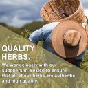 Evergreen Herbs Muicle Capsules, 450 mg 90 Kapsle - Justicia Spicigera, Desert Honeysuckle, Firecracker Bush, Moyotli, Trompetilla - Tample Proof Seal pro zajištění čerstvosti.