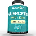 Nutriční zinek Quercetin Kombinovaný dodatek - Enhanced- Absorpce Quercetin se zinkem pro dýchání, kardio, imunitní, & Full- Body Support - Maximální biologická dostupnost