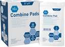 MED PRIDE Nonstick Sterilní Abd Kombinovat Pad 5x9 v Extra Absorbent Surgical Dressing for Heavy Leakage (40 Počet)