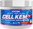 Evogen Cell K.E.M. PR - Post Workout Recovery Powder & Muscle Builder CLAS124; Creatin Monohydrát, BCAA Powder, EAA CLAS124; Podporuje Recovery, Síla & Fullness CLAS124; Raspberry Lemonade CLAS124; 30 Služeb