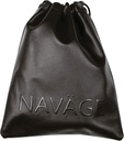 Navage Travel Bag (Black) - Vegan kůže Cestovní Pouches pro ženy a muže - Vlastní-Fit malé Pouch pro Navage Nasal zavlažování systém - Versatile Drawstring Pouch a make-up Bag (8.25 "x10.25")