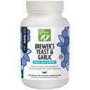Pouze přírodní pet Brewer 's kvasinky a česnekové žvýkačky - All- Natural Flea & Tick Prevention for Dogs - Opevněné B Vitamíny - Podporuje zdravou pleť & Coat - 300 Počet tablet