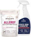 Rocco & Roxie Cat alergie doplňky a skvrna a zápach Eliminator Bundle