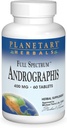 Planetární Herbals Full Spectrum Andrographis 400mg - Ayurvedic Herb - 60 tablet