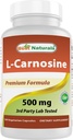 Nejlepší Naturals L- Carnosinus 500 mg 100 Vicaps (100 Počet (balení po 1))