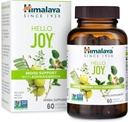 Himalaya Hello Joy Bylinný dodatek, s Ashwagandha, Amla, Bacopa, Svatý Basil / Tulsi, pozitivní Outlook, podporuje motivace, Stress Relief, vyvážený Cortisol, Non- GMO, Vegan, 60 Kapsle