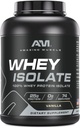 Amazing Muscle Whey Protein Isolate Powder 124; 25 Grams Protein Per Serving Isolate 124; 100% Syrovátka Isolate 124; Nula Fat 124; Made in USA (5 Lb, Vanilla)