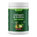 Snap doplňky Super Zelené Powder s kolagen Peptidy, 26 Ovoce a zelenina, Tráva Fed, Non- GMO Denní Zelenina pro vlasy, kůže, nehty a společná podpora, 11.34 oz, (30 Servings, 1 měsíc dodávky)