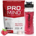 Promino ® Essential aminokyseliny Muscle Drink - 2X účinnější než syrovátka - NSF Certified for Sport - Sugar- Free Recovery Fuel - Malina, 30 Služeb