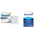 Florastor Probiotika Stravovací a imunitní Zdravotní Bundle s 54 & 30 Kapsle, Probiotika pro ženy & Muži, Pomáhá splachovat Bad Bakterie & Boosts Dobrý se Saccharomyces Boulardii CNCM I-745 Stuin
