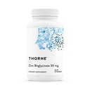 THORNE - Zinek Bisglycinát 30 mg - Vysoce absorbovatelný doplněk zinku - Podporuje imunitní systém, oko, kůži a reprodukční zdraví * - Third-Party Certified - Gluten, mlékárenský & Soy- Free - 60 Kapsle