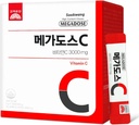 Korea MEGADOSE vitamin C prášek 3000mg color 124; prášek typ color 124; 100 color 124; vysoký obsah vitaminu 3g * 100 hůlek (celkem 300g)