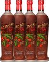 Mladá žijící NingXia Red Antioxidant drink 124; 25.35 fl oz austral124; Supergruit dodatek s Wolfberry, borůvkové, Granátové, oranžové, Lemon & Yuzu esenciální oleje 124; 4 Pack
