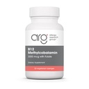 Alergie Research Group B12 Methylkobalamin dodatek - Vitamin B12 a folát, s 400 mcg kyseliny listové, čistý, Vegetariánské Lozengy - 50 Počet