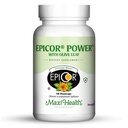 Epicor Power by Maxi Health: EpiCor with Olive Leaf Extract - Zpracovaný Brewer 's Yeast - 60 Vegetariánských kapslí - Kosher