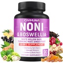 Noni Kapsle s Boswellia, White Willow Bark, Turmeric, Ginger Root a další - 90 Kapsle pro 3 měsíce Dodávka