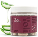 Yoli ® Glow Biotin & Collagen doplňky - Vlasy, kůže a nehty Formule - Denní Multivitamin pro ženy s esenciální vitaminy a minerály - 60 Kapsle