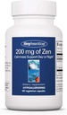 Alergie Research Group 200 mg Zen - GABA L-Theanine dodatek, přírodní klid, spánek a relax podpora žen a mužů, Take den nebo noc pro relaxaci a klidnou energii - 60 Vegetariánské kapsle