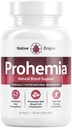Natural Blood Builder Iron Supplement and Support for Health RBC & Oxygen Levels and Red Blood Cells Production for Women and Men - 60 pilulek