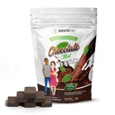 BariatricPal Sugar- bez vápníku Citrát měkké žvýkací 124; 500mg s vitaminem D & Probiotika 124; Čokoládová mincovna 124; 90 Počet (1 měsíční dodávka)